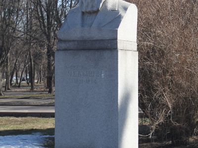 Бюст П.Л.Чебышева, 1954 г., скульптор И.А.Рабинович