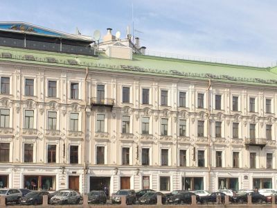 Дом Чичерина Н.И. (Елисеевых) с домом Косиковского А.И.