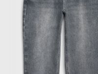 Джинсы Mom с высокой посадкой, Серый