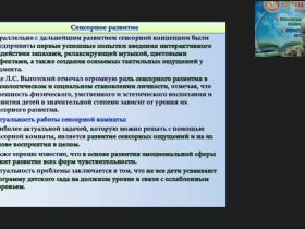 Международный вебинар "Использование полифункциональной среды сенсорной комнаты в работе педагога-психолога с детьми дошкольного и младшего школьного возраста"