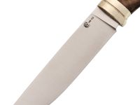 Нож с фиксированным клинком Ястреб, сталь VG-10, рукоять орех