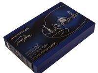 Набор акварели "Белые Ночи" 48 шт х 2,5 мл, 4 кисти, палитра, вспомогательные материалы, синее дерев