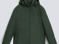 Утепленная куртка с воротником-стойкой