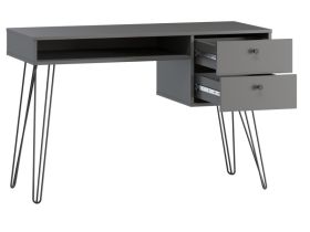 Письменный стол Крейн-2 120x50 Графитовый/Черный