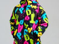 Куртка текстильная с полиуретановым покрытием для девочек (ветровка)