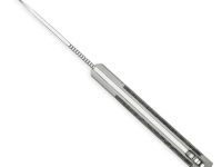 Складной нож Kizer Trestle D, сталь Nitro-V, рукоять алюминий/микарта, серый