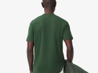 Мужская хлопковая футболка Lacoste с коротким рукавом