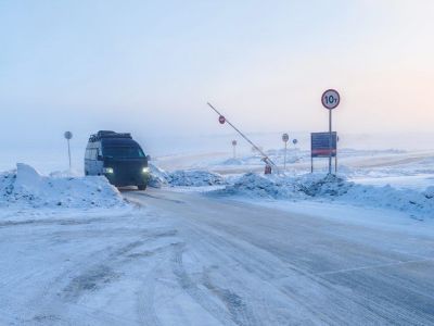 Грузоподъемность на автозимнике Якутск – Нижний Бестях увеличили до 10 тонн