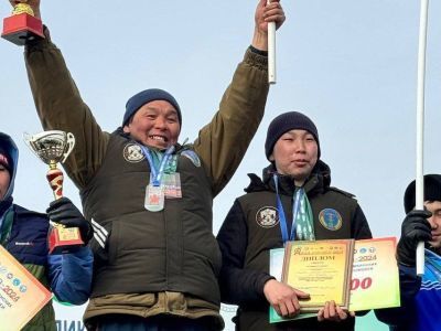 Николай и Аркадий Федоровы из Амгинского улуса стали победителями соревнований отцов и сыновей