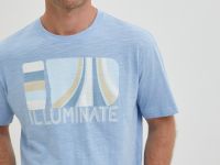 Футболка прямого силуэта с принтом