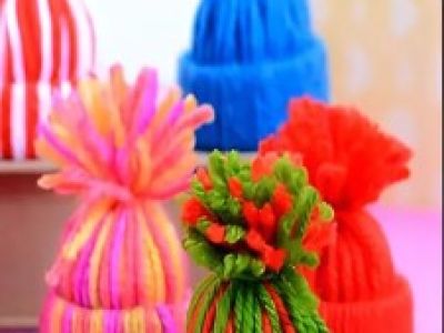 Зимняя шапочка. Мастер-класс