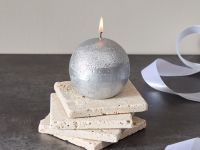 Свеча Fiamma Silver круглая II