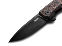 Складной нож LionSteel MT01, сталь MagnaCut, рукоять карбон/титан