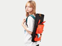 Сумка для художественных принадлежностей MIYA А3, Черно - Оранжевая