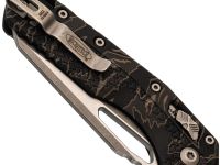 Складной нож Microtech MSI, сталь М390, рукоять полимер, темный камуфляж