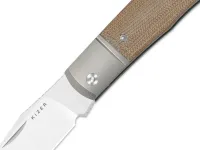 Складной нож Kizer Trestle, сталь 14C28N, рукоять микарта/титан