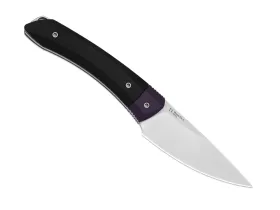Туристический нож Kizer Momo Fix 3, сталь AEB-L, рукоять Purple/Black G10