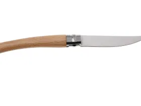 Нож складной филейный Opinel №10, сталь Sandvik 12C27, рукоять бук