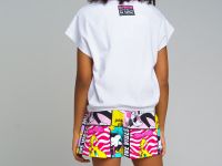 Фуфайка трикотажная для девочек (футболка)