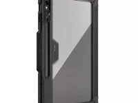 Чехол-книжка Nillkin Bumper Leather case Pro для Samsung Galaxy Tab S9+ защита камеры/полиуретан (черный)