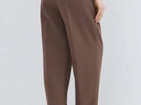 Брюки с ремнём, Коричневый