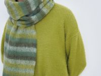 Шарф в полоску
