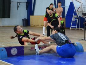 Дружеская командная встреча мас-рестлеров Монголии и АГАТУ