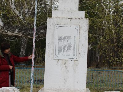 Братская могила 18 повстанцев, расстрелянных колчаковцами в марте 1919 г.