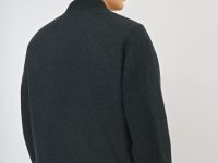 Утеплённый бомбер, Серый