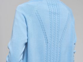 Свободный кардиган с хлопком