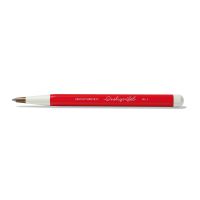 Ручка шариковая Leuchtturm Drehgriffel Nr. 1, красная, чернила в комплекте, королевский синий