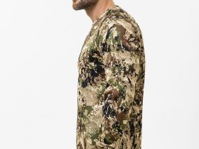 Лонгслив Remington Inside Fit Shirt South Forest — эластичный, с защитой от солнца