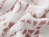 Плед Foliate, розовый