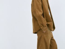 Рубашка из вельвета для мальчиков, Бежевый