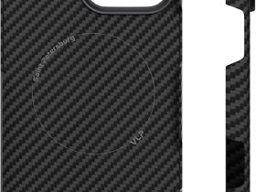 Клип-кейс VLP Kevlar Case для Apple iPhone 16 Pro с MagSafe чёрный