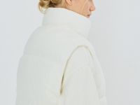 Утеплённый жилет, Бежевый