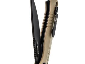 Складной нож Mr.Blade Wasp Tan, сталь D2, BW, рукоять песочный G-10