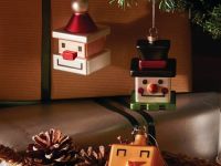 Alessi Елочное украшение 9,5 см Santa Cube Alessi