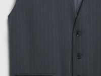 Жилет в полоску O'STIN x Яндекс Книги, Серый