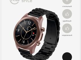 Ремешок Red Line для умных часов 20 мм Чёрный