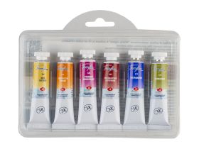 Набор акварели "Белые Ночи" Классика, 6 туб x10 мл, пластиковый коррекс