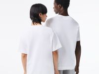 Футболка Lacoste унисекс из органического хлопка