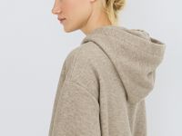 Утеплённая толстовка на молнии, Бежевый