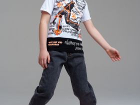 Фуфайка трикотажная для мальчиков (футболка)