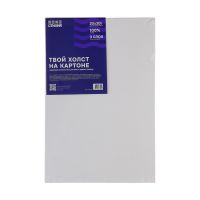 Холст на картоне Стихия 20х30 см 280 г, 100% хлопок, универсальный грунт