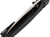 Складной нож Kizer Mini Grouper, сталь Nitro V, рукоять карбон