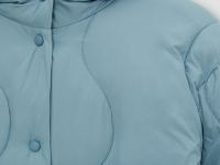 Полупальто утепленное с воротником-стойкой