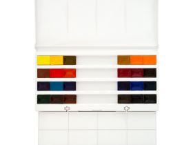 Набор акварели "Белые Ночи" Третьяковская галерея. Выставка М. Врубеля, 24 цв х 2,5 мл, пластик/пали