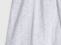 Пижамные шорты из ажурного трикотажа, Серый