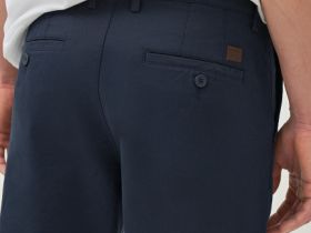 Брюки-чиносы из твила, Синий